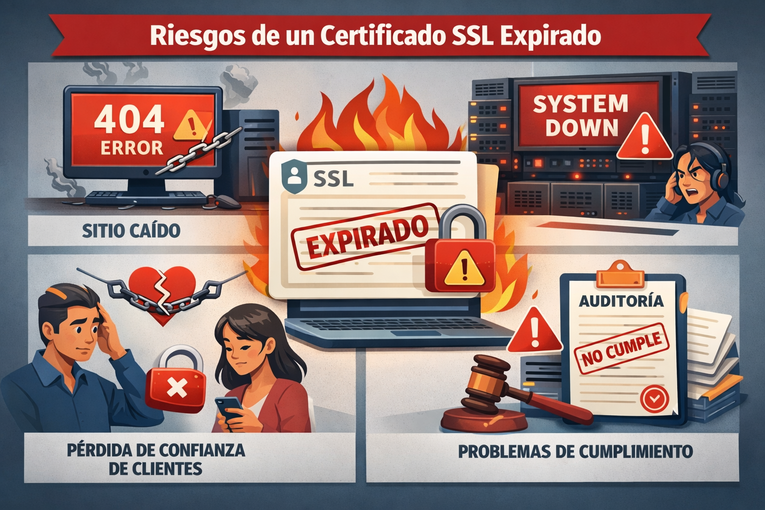 consecuencias ssl expirado