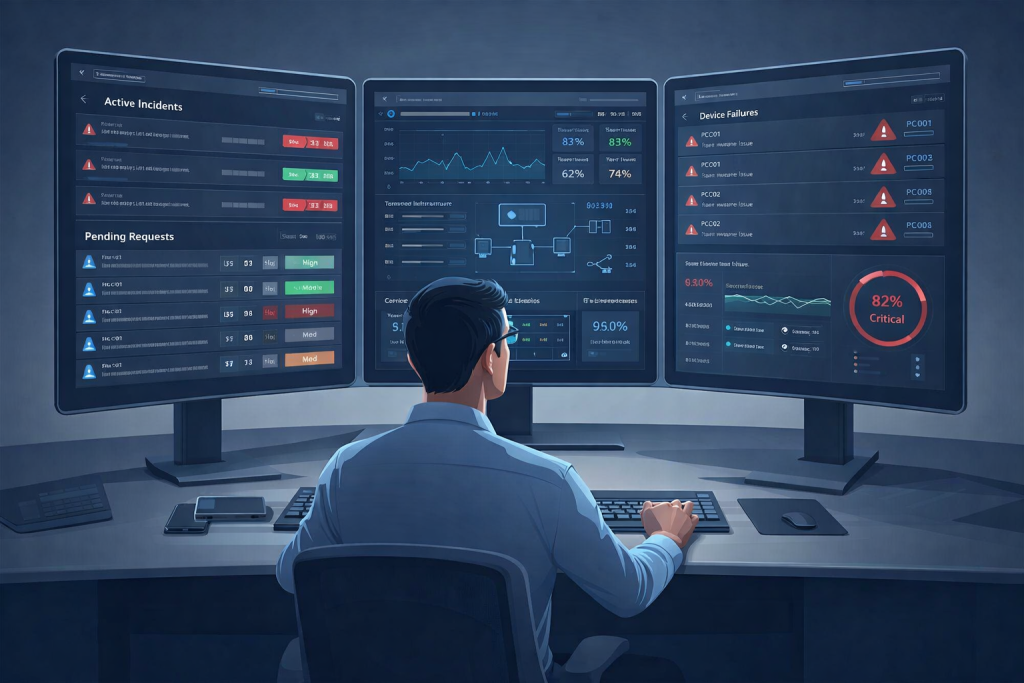 mayor visibilidad gestion ti.