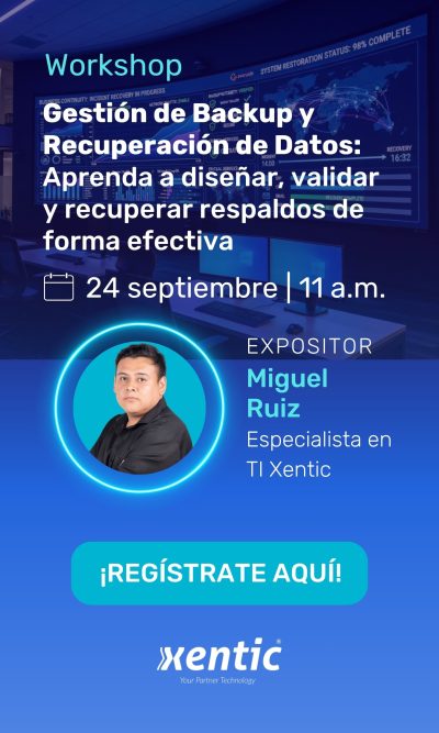 Gestión de Backup webinar