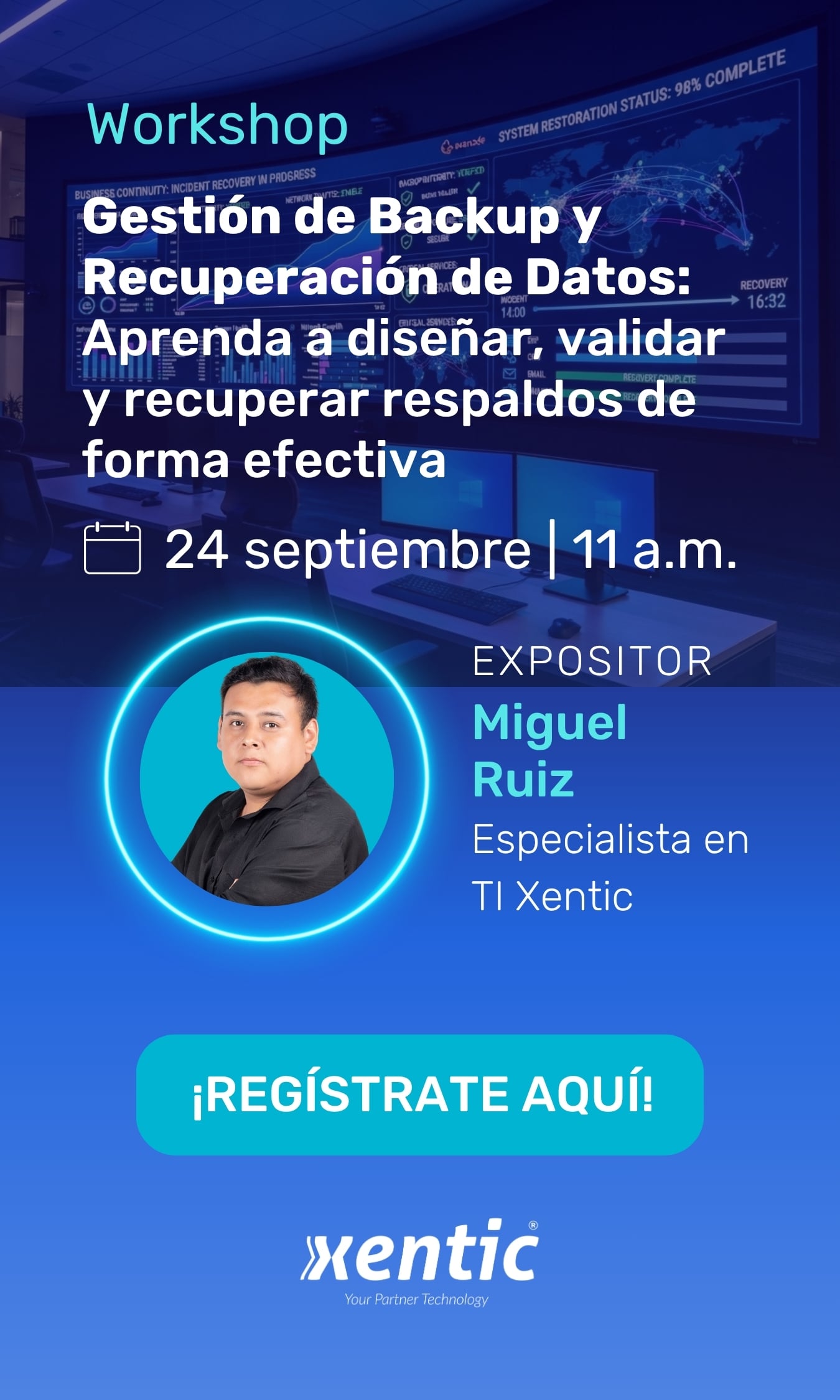 Gestión de Backup webinar