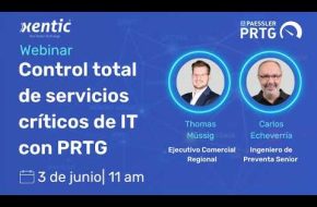 Control total de servicios cr&iacute;ticos de IT con PRTG